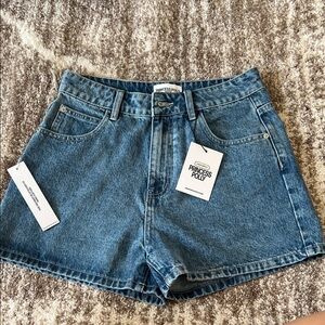 NWT Princess Polly Tropicana Denim Shorts